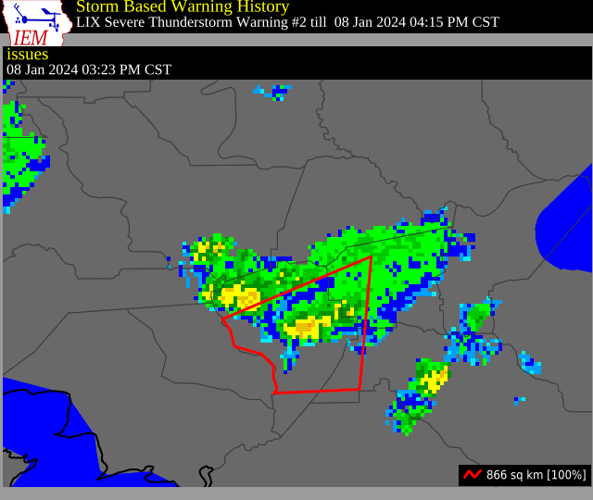 Special weather statement